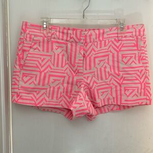 J Crew geometric shorts
